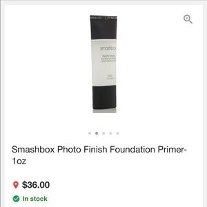 Smashbox photo finish primer NEW!