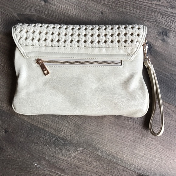 Urban Expressions Wristlet Clutch - Beige - Picture 3 of 4