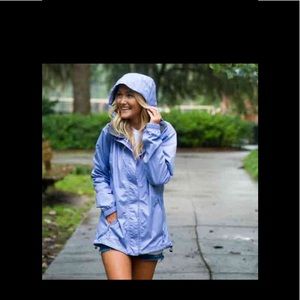 Lauren James Rain-Jacket. NEW W TAGS. SZ XL NAVY