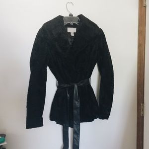 H&M faux fur coat