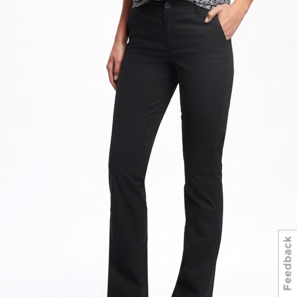 old navy bootcut khakis women's