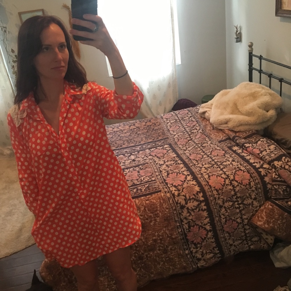 Cute Anthro Tunic with Adorable Lace Detail