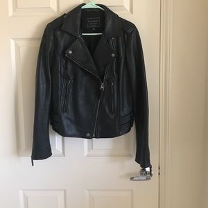 Lucky Brand Moto Leather Jacket
