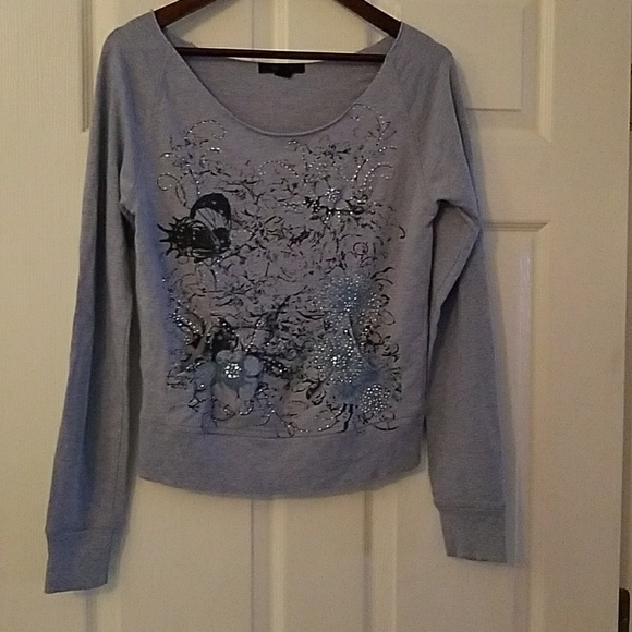 Express long sleeve super soft thin sweatshirt - Picture 1 of 3
