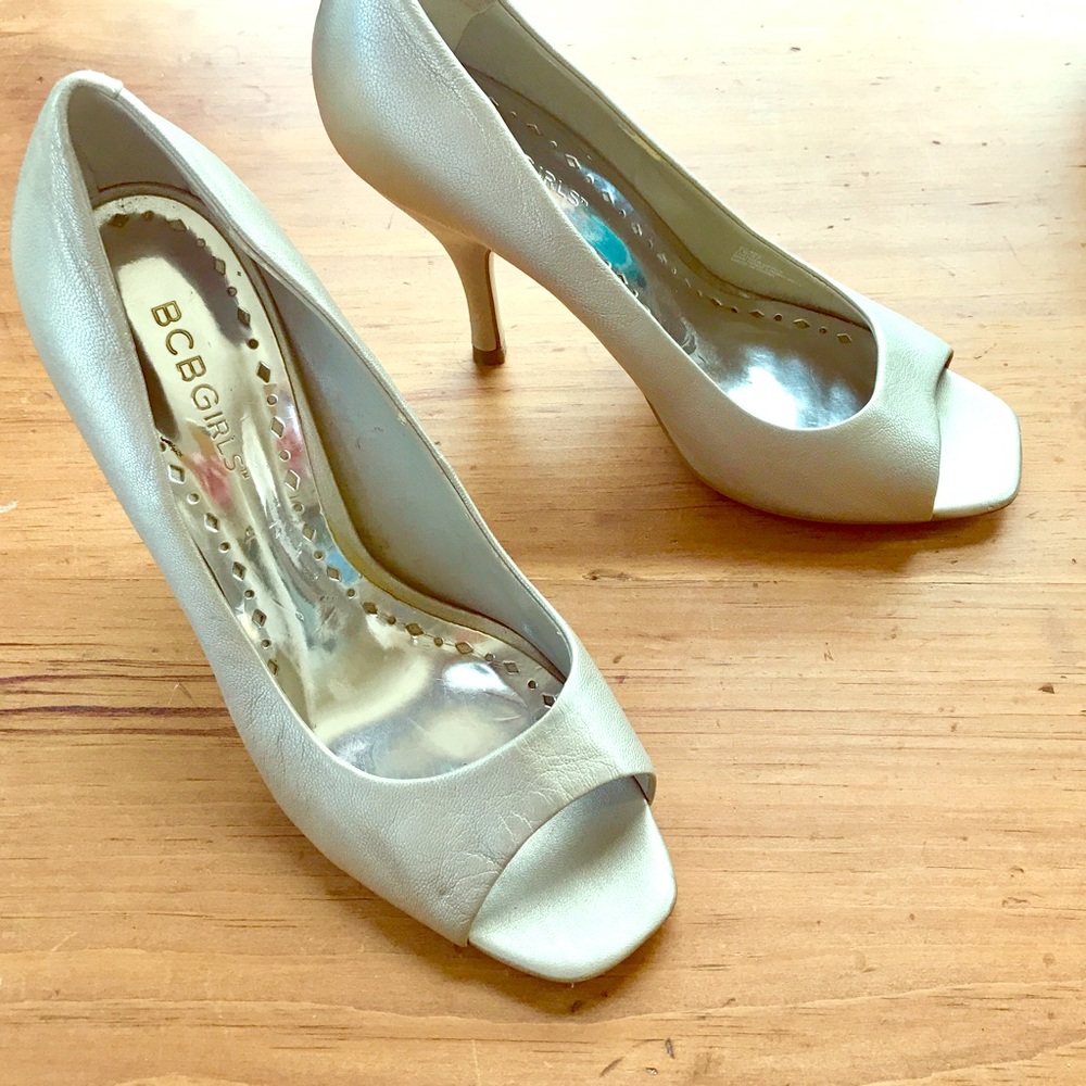 BCBGirls Peep-Toe Pumps