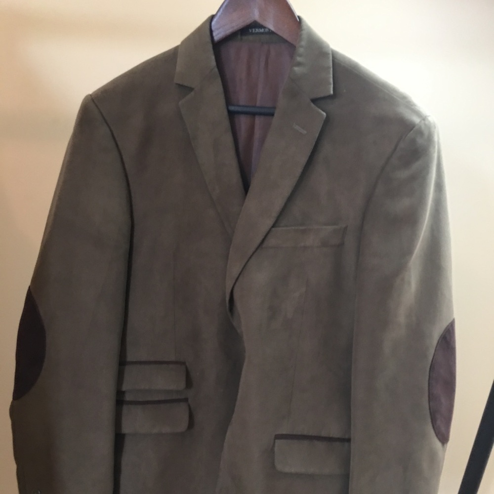 Swede scholar brown blazer