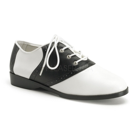 Saddle Swing Dance Pin Up Shoes - Picture 1 of 5