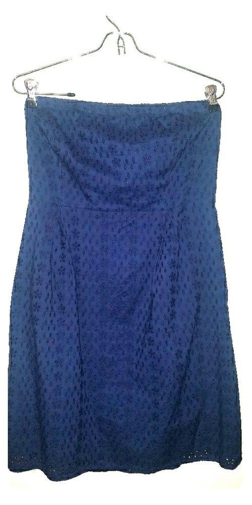 Old Navy Strapless Eyelet Dress