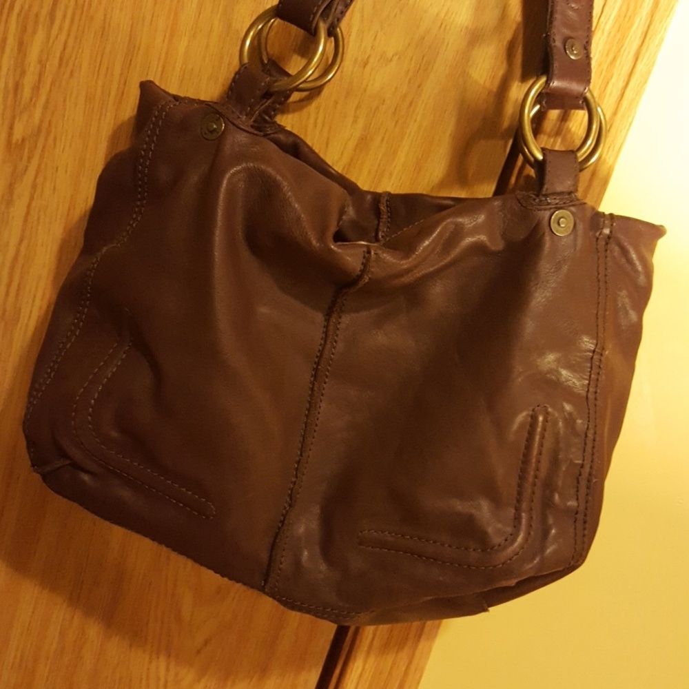 Lucky Brand Vintage-inspired leather bag
