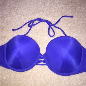Victoria Secret blue bikini top