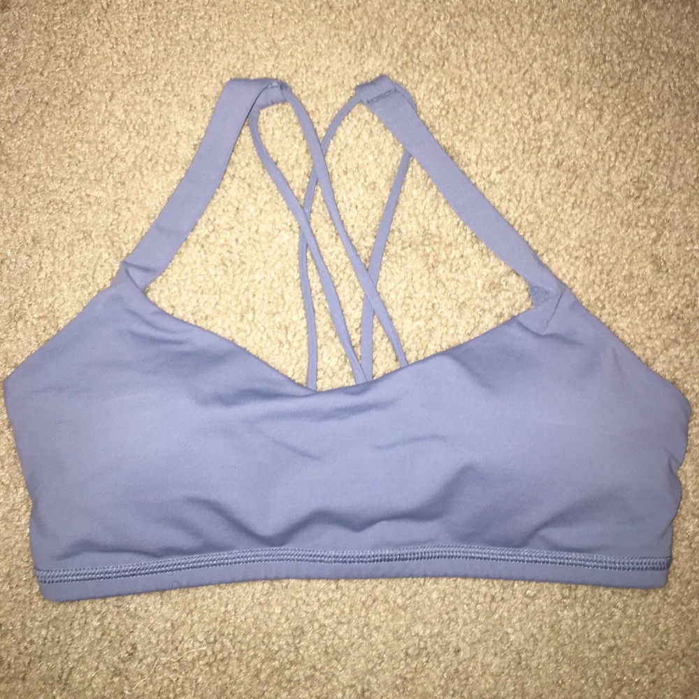 Lululemon gray sports bra