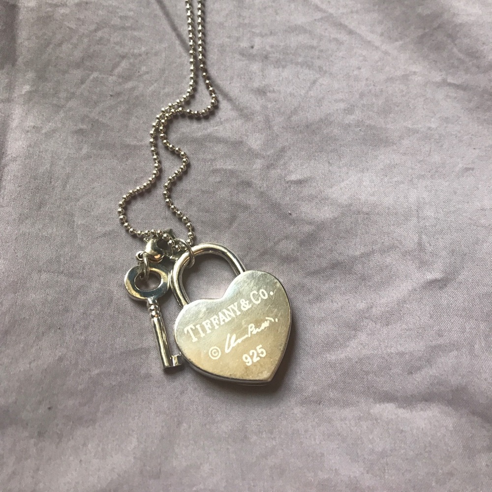 Lock and key Long necklace