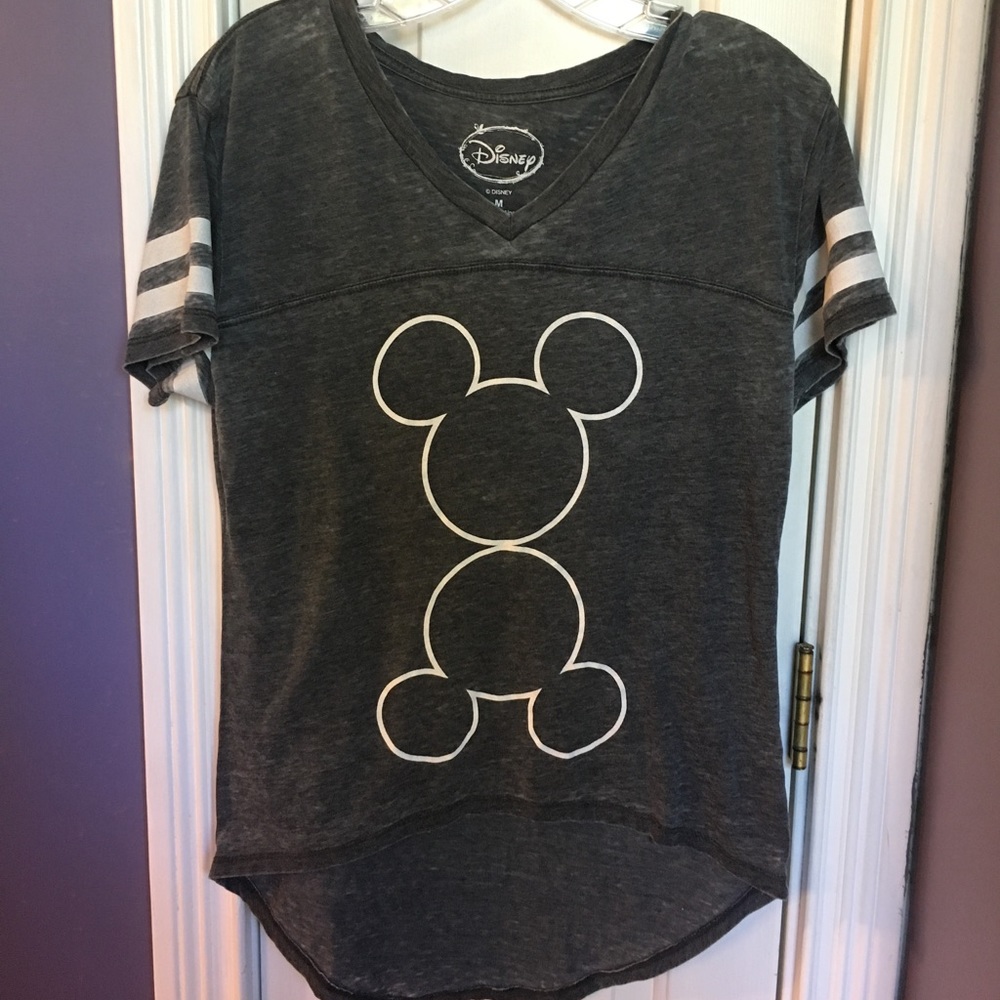 Dk grey Mickey Mouse shirt. Disney brand size med.