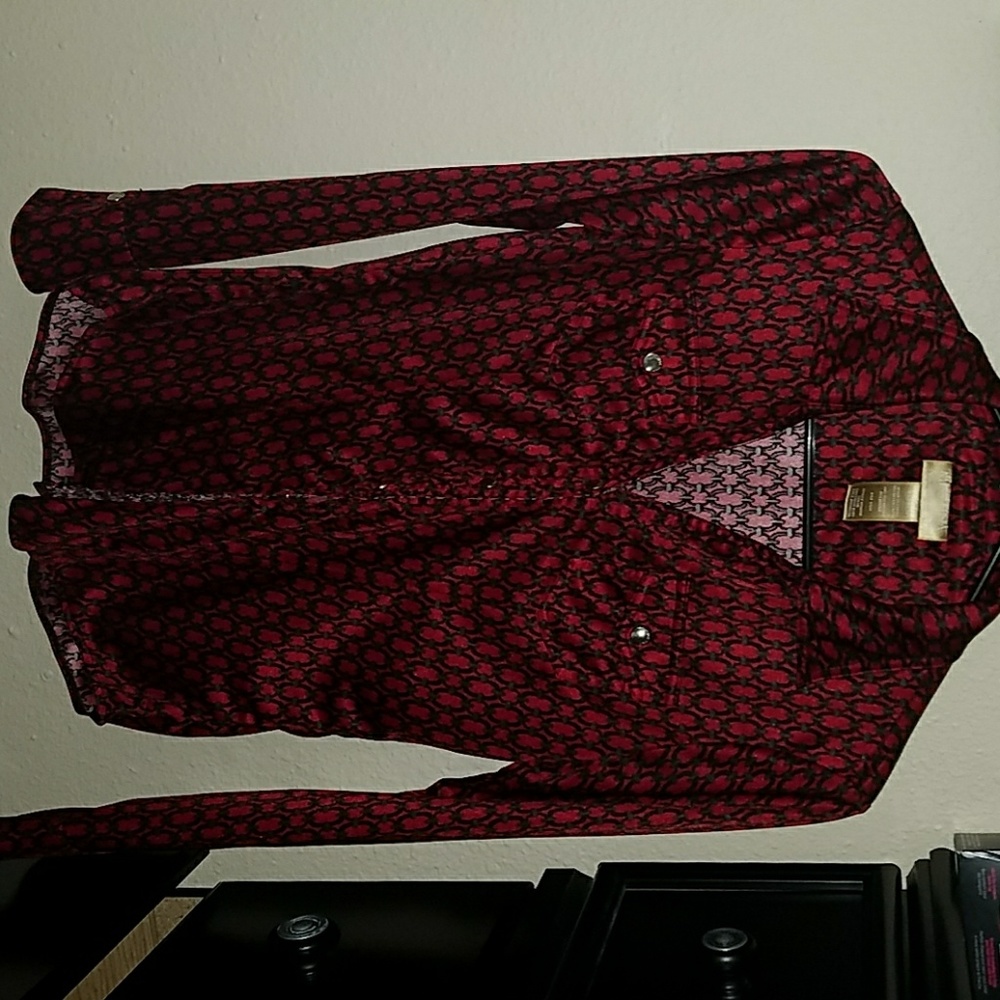 Silky long sleeve blouse