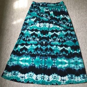 Plus size maxi skirt from Dressbarn