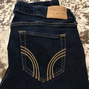 Dark wash hollister jeans