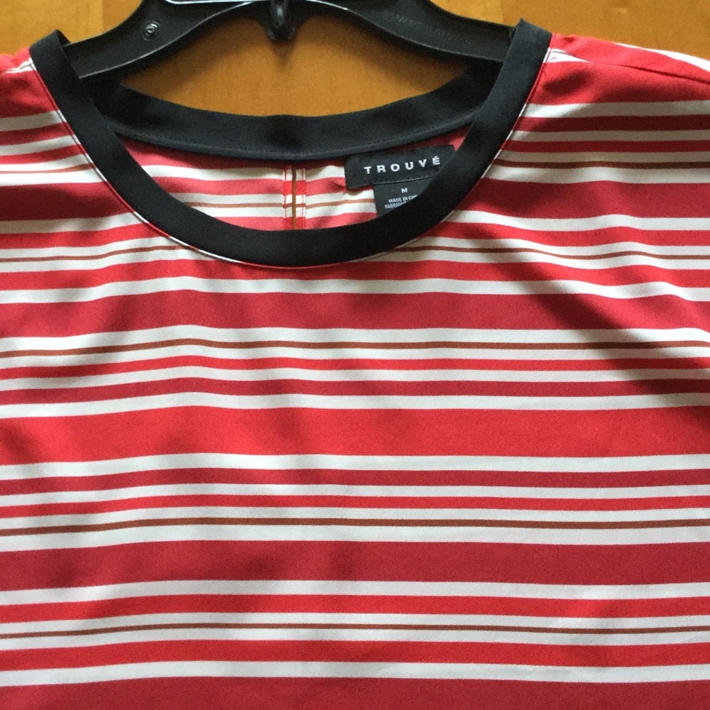 Nordstrom brand striped blouse