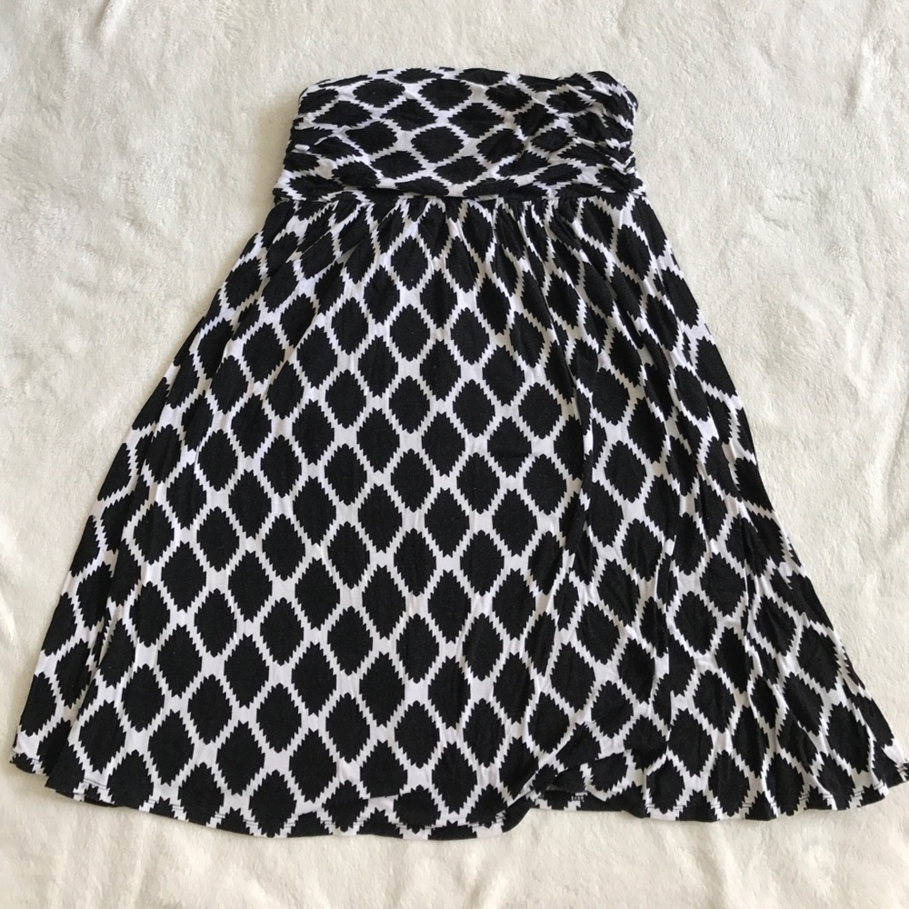 Strapless dress