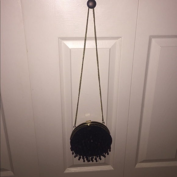 Classic vintage black hand bag - Picture 4 of 4