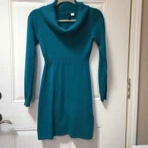 H&M Sweater Dress - Cowl Neck Long-sleeves Size 2