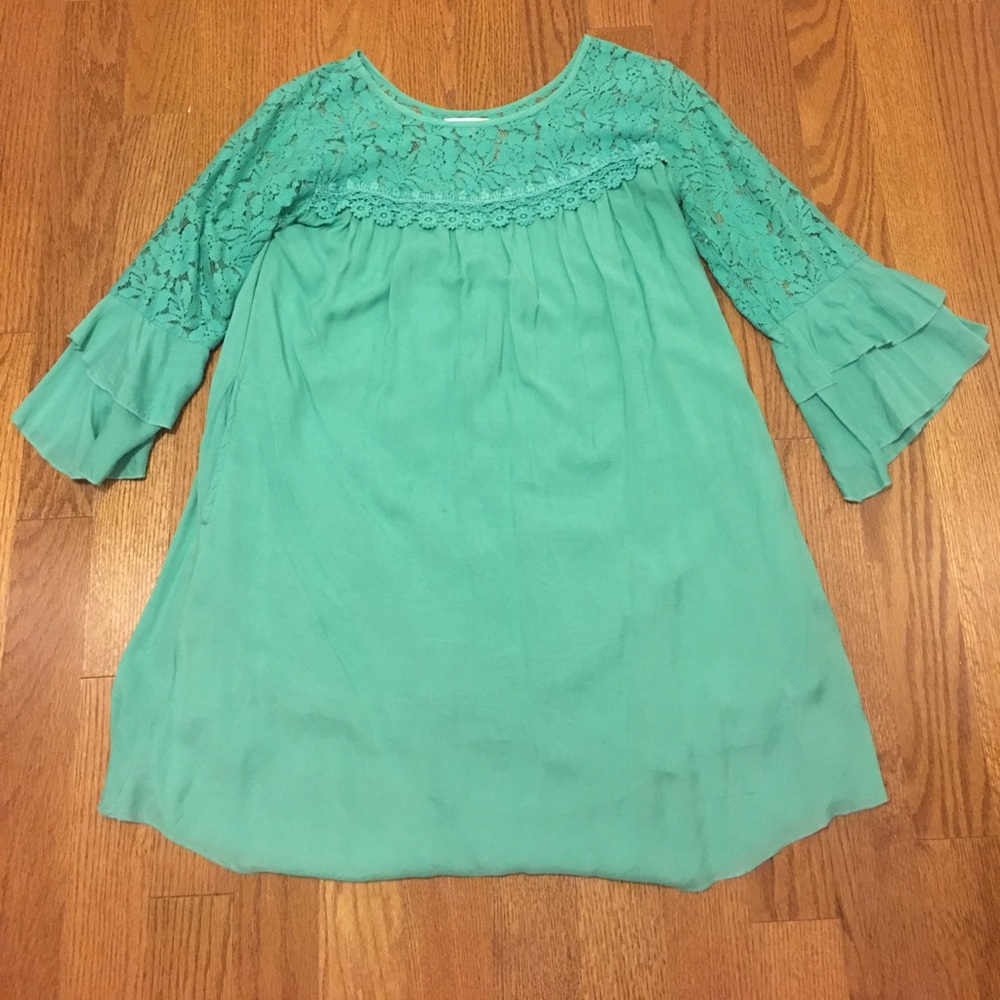 Soho chick mint green dress