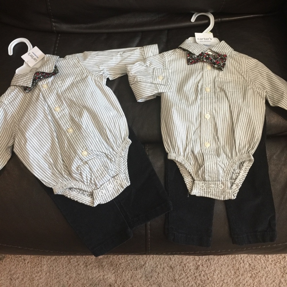 BNWT twin boys outfits