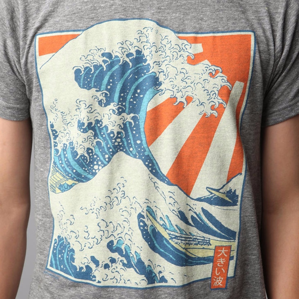 life wave and sun tee
