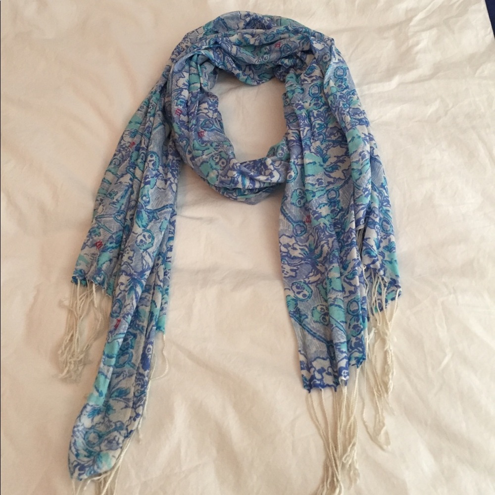 Lilly Pulitzer kappa kappa gamma sorority scarf