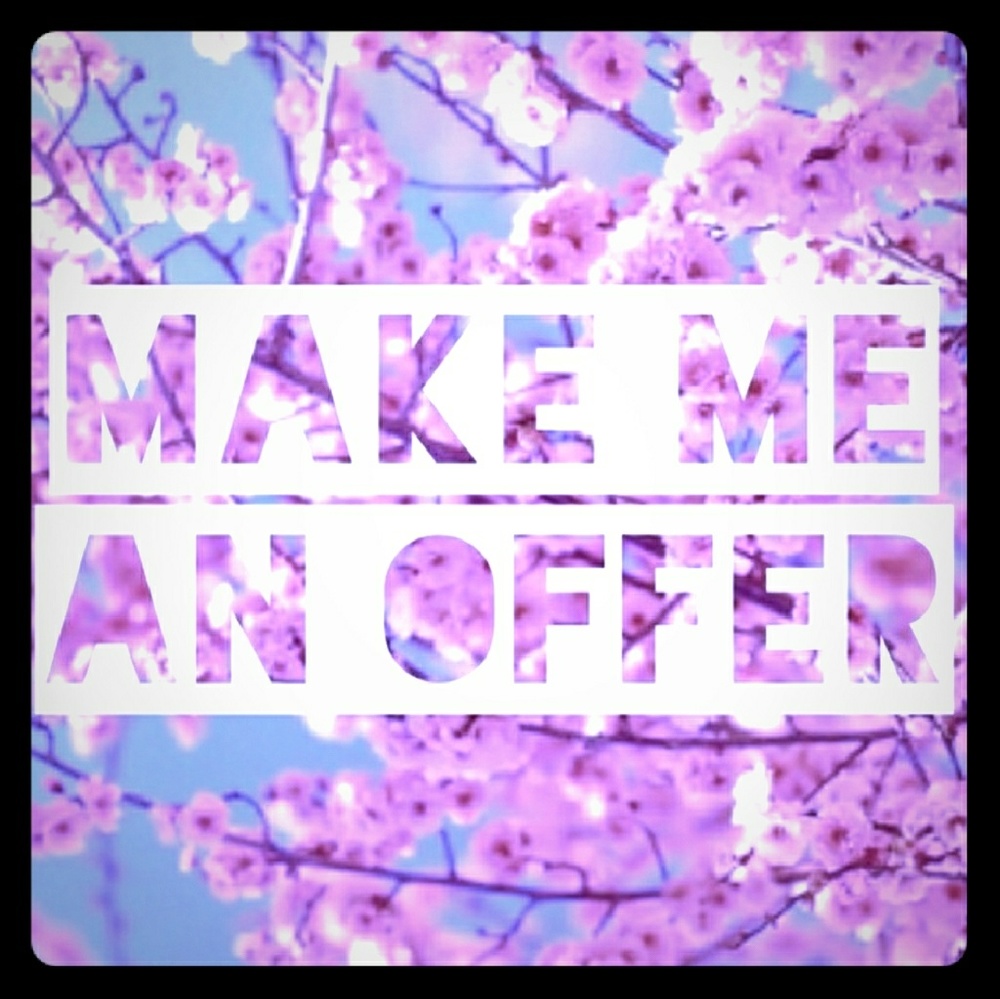 Reasonable offers are always welcome!