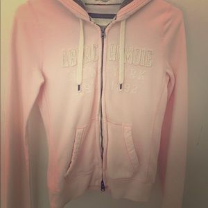 Pink Abercrombie & Fitch Hoodie
