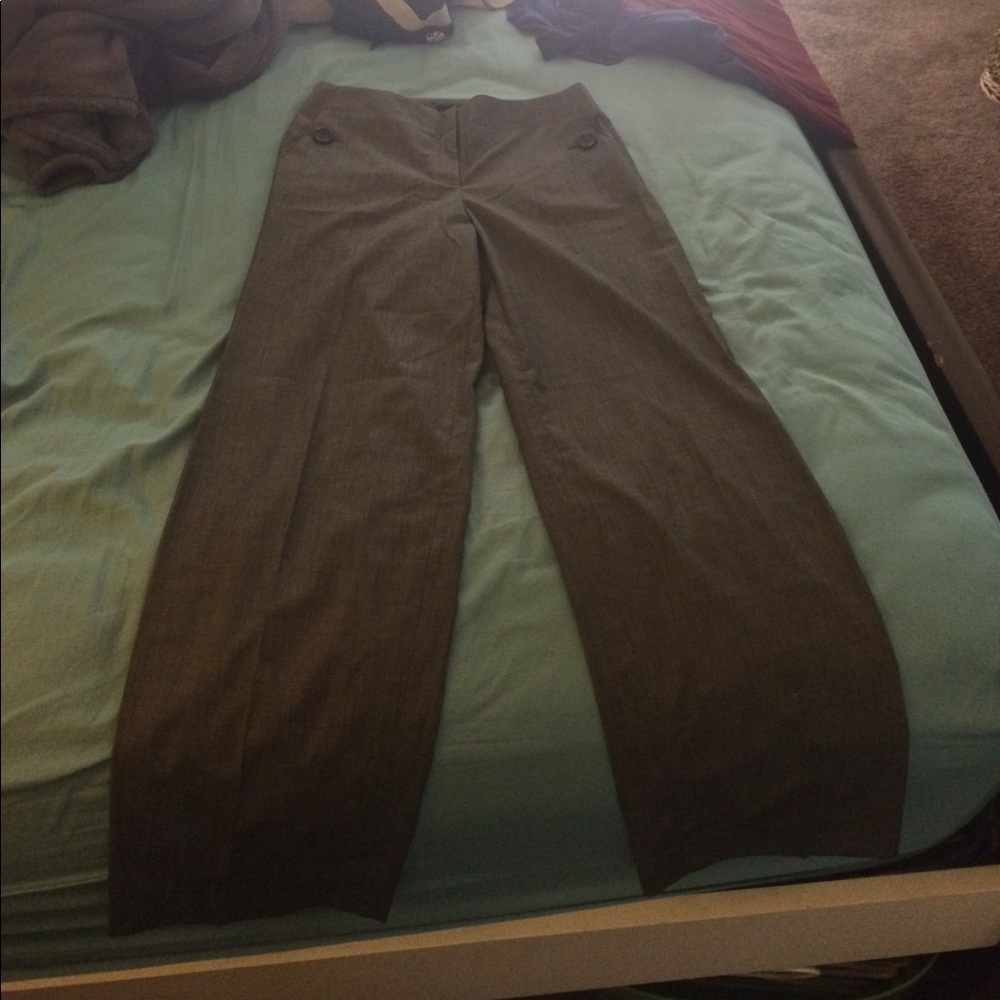 Beautiful suit pants w button front