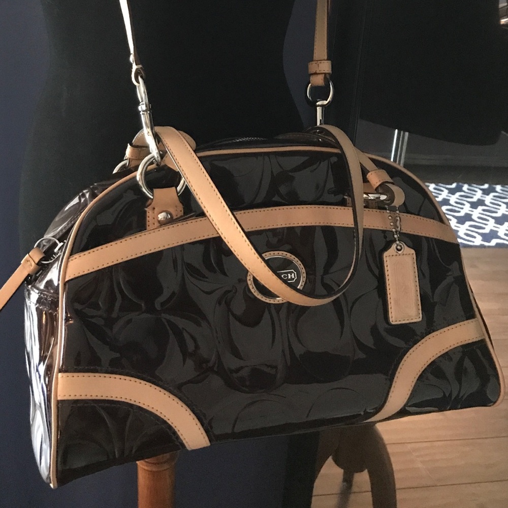 Coach - Authentic Patent Leather Bag