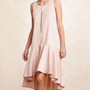 Anthropologie Maeve Camellia Drop Waist dress