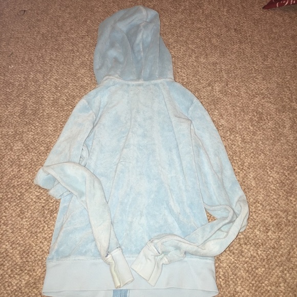 ❌SOLD❌Juicy Couture light blue terry cloth jacket - Picture 6 of 6