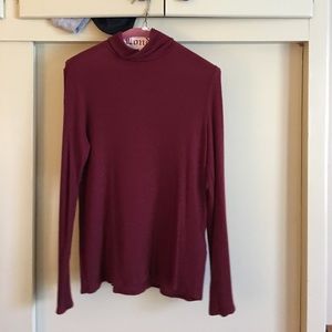 Red reformation turtleneck