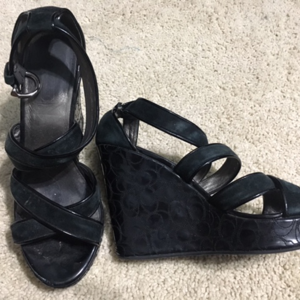 wedged heels