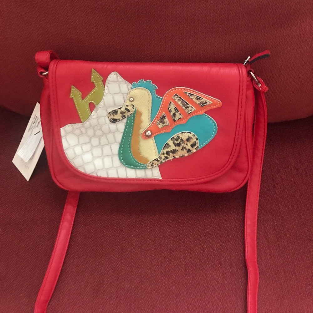 G alisa leather purse