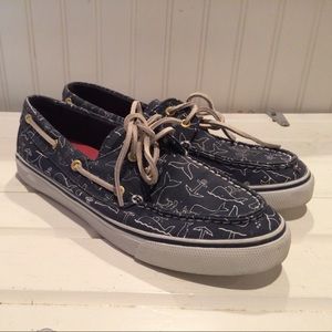 Sorry Top-Sider Whale Print