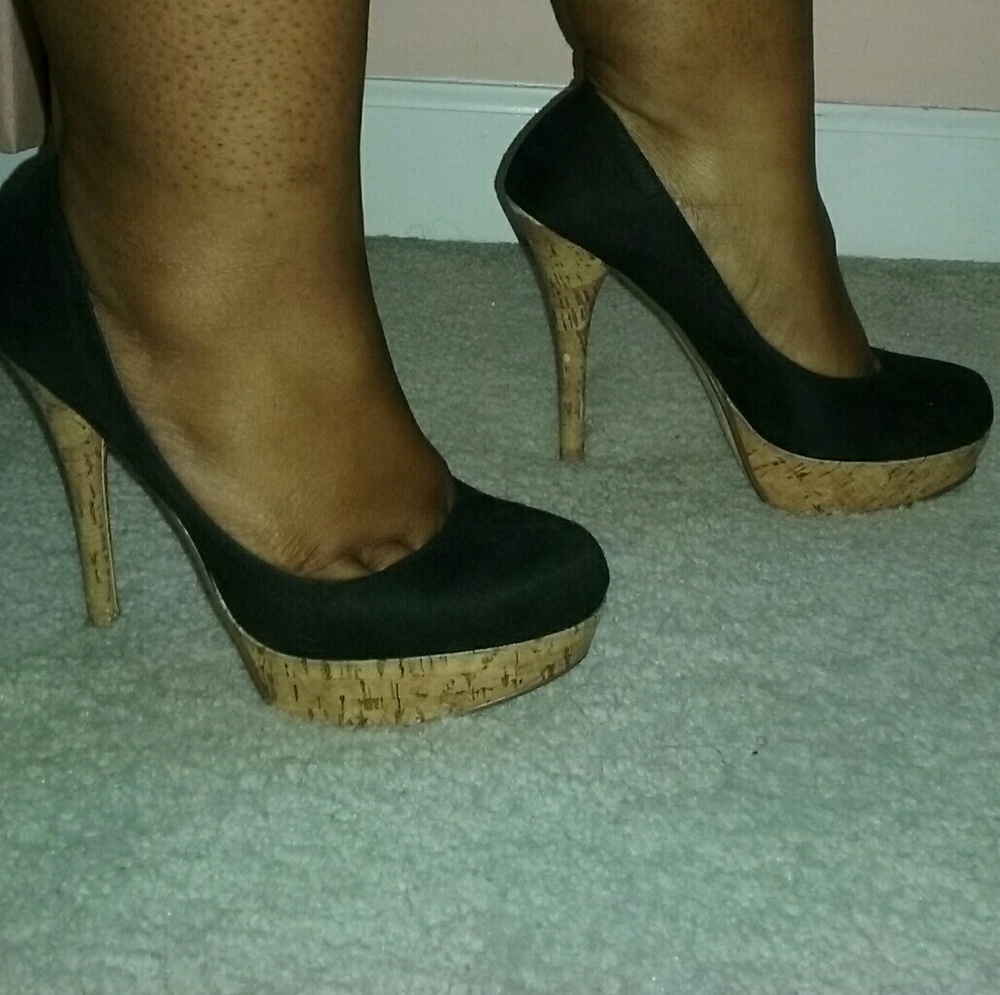 black cork stelletos