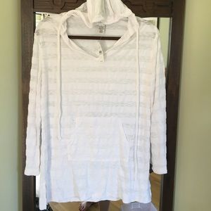 White striped cover up