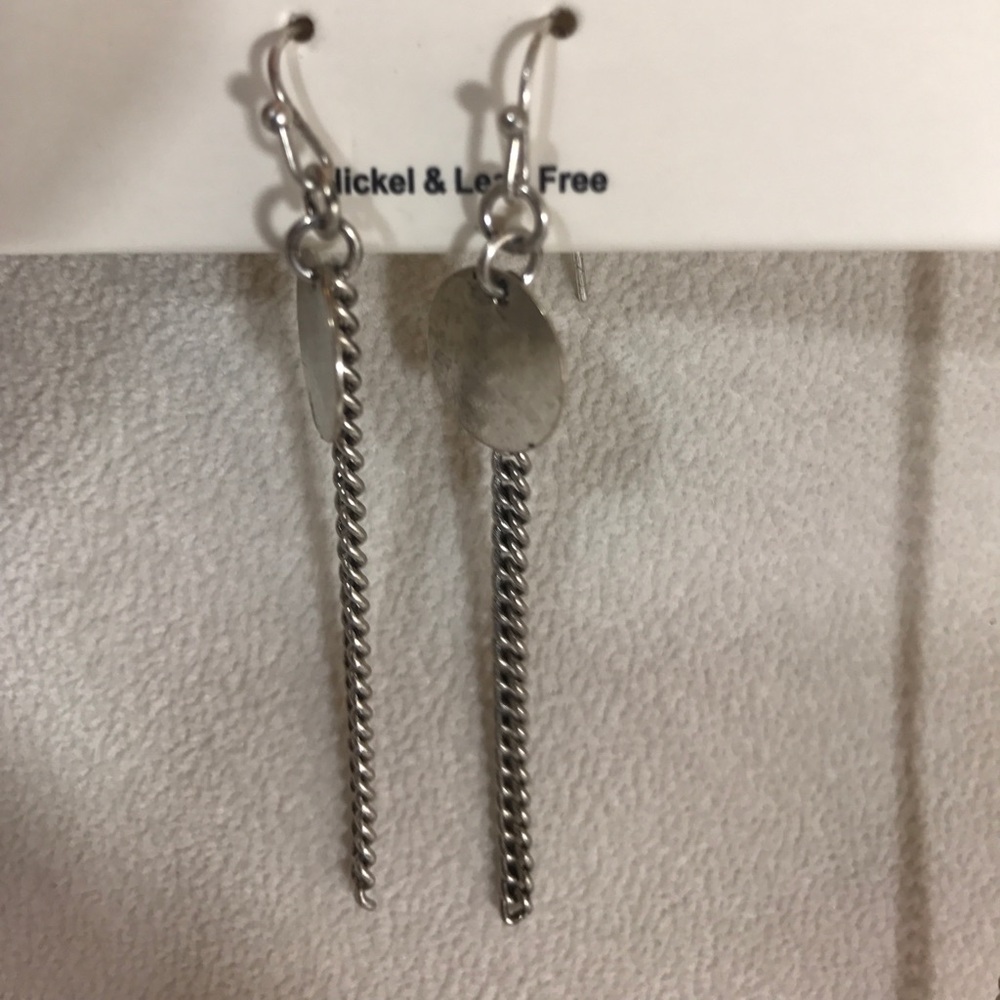Oversized Layer Disc Bib Necklace Earring - Picture 2 of 2
