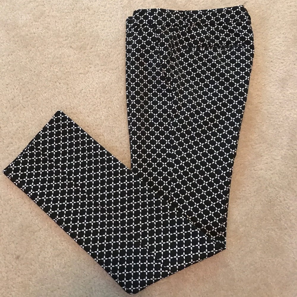 New York & Company Patterned Slacks
