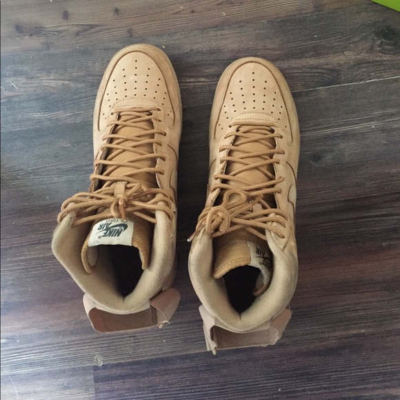 Nike Other - Nike Air Force Ones (Wheat)
