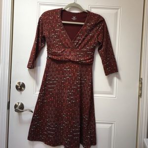Patagonia Red Long-sleeves Dress - Size Small