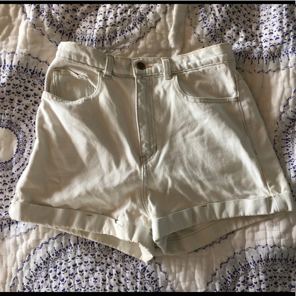 AMERICAN APPAREL JEAN SHORTS