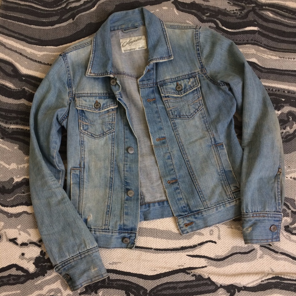 Aero Blue Jean Jacket M