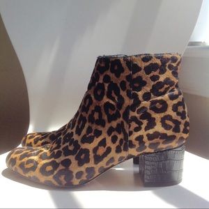 Sam Edelman Leopard Booties