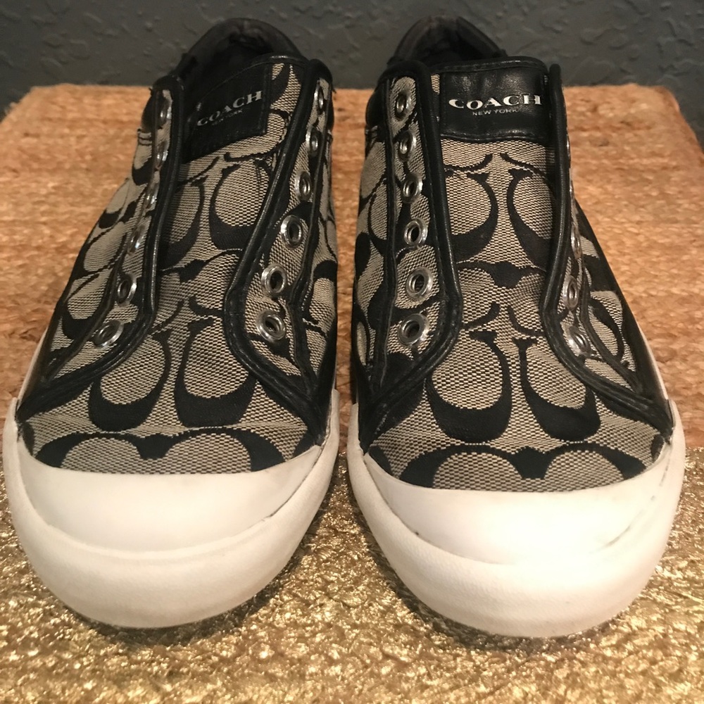 COACH Felix Women's Signature Lace-Less Sneakers