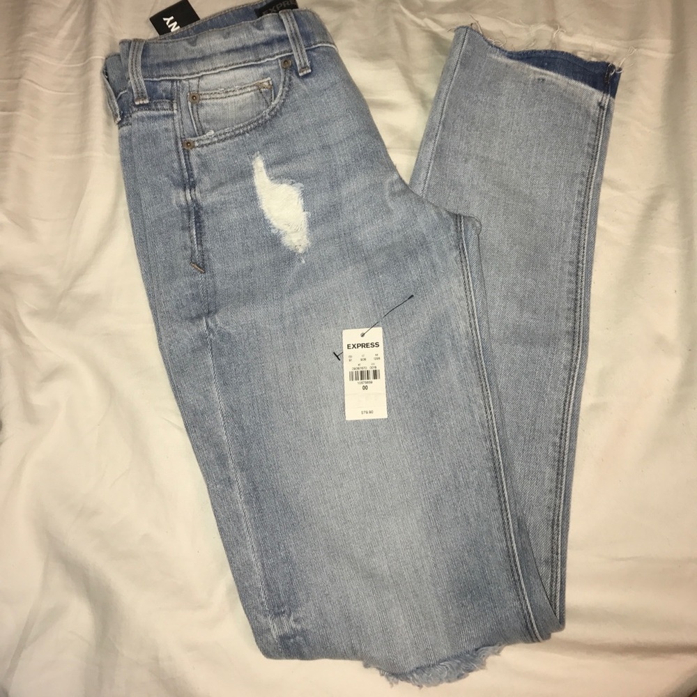 Super skinny mid rise jeans