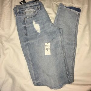 Super skinny mid rise jeans